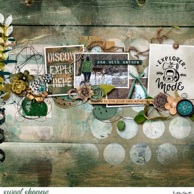Countdown to 20: Scrappers Portfolio-Inspired by Nature