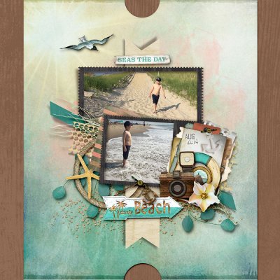 to the beach