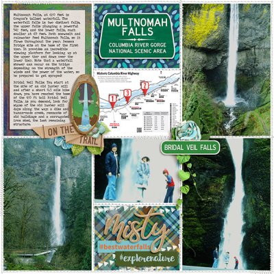 1980 Road Trip Oregon Waterfalls