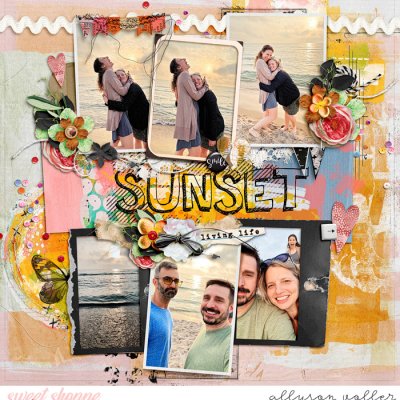Sunset facer