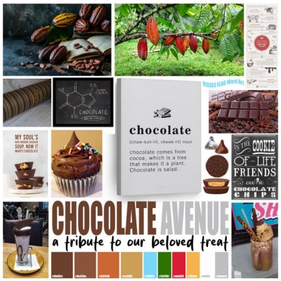 Inspiration Board- Chocolate Ave