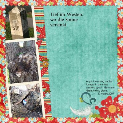 Tief im Westen, wo die Sonne versinkt
