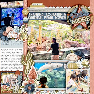 Shanghai Aquarium and Oriental Pearl Tower - LHS