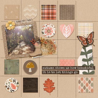 autumn hike small scraps