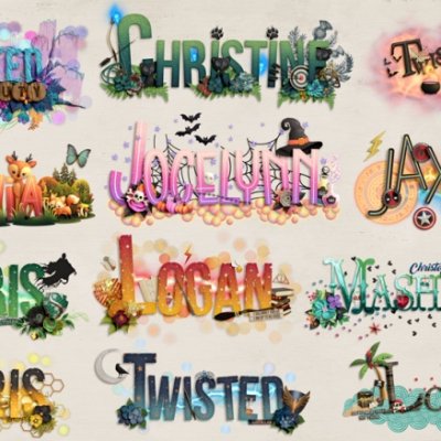 Various nametags