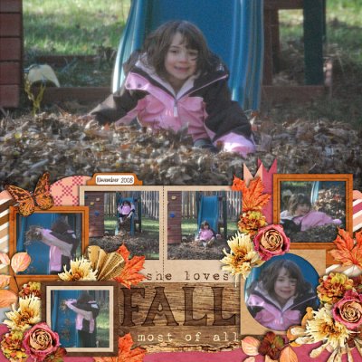 She Loves Fall Most of All