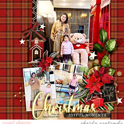 Christmas joyful moments