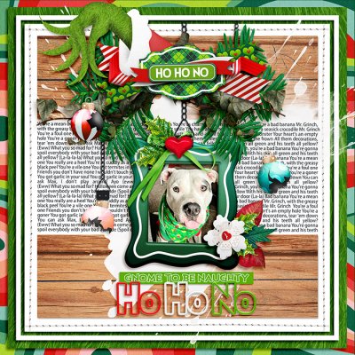 Ho Ho NO!! (12x12)