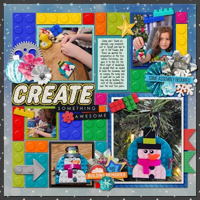 December 2025 - Lego ornament