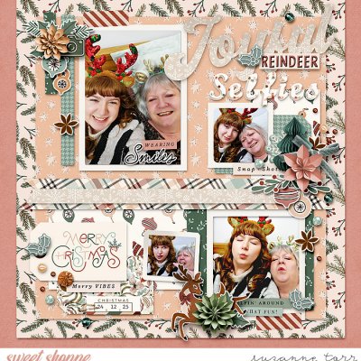 Joyful Reindeer Selfies