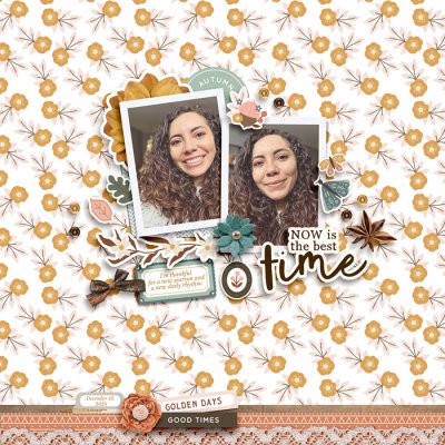 Now is the Best Time