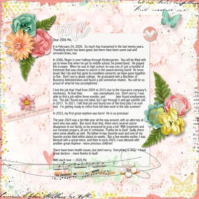Letter to 2006 Me