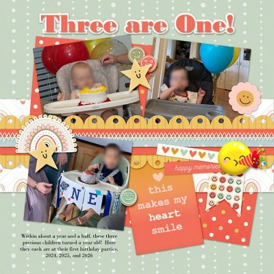 Three are One!