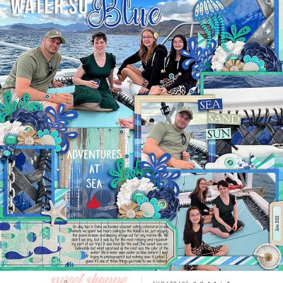 Water So Blue