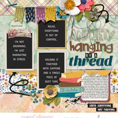 hanging by a thread