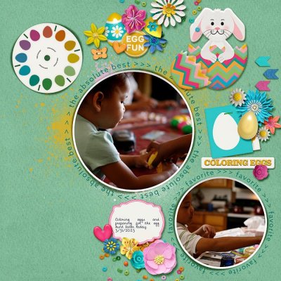 Coloring Eggs
