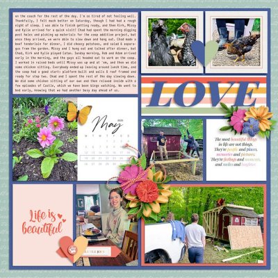 Project Life 2025 week 21, right