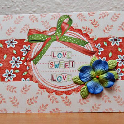 Love Sweet Love card