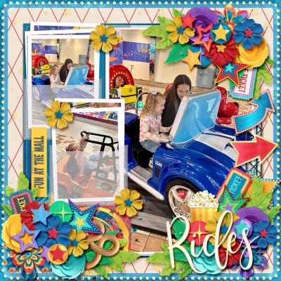 Fun Rides at the Mall