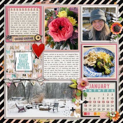 2026 Project Life Week 3, left