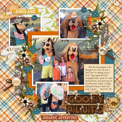Goofy & Pluto