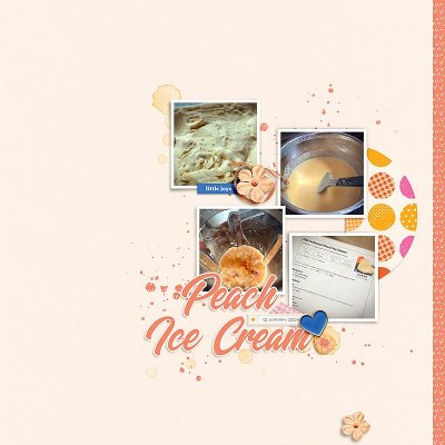 Peach Ice Cream