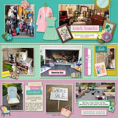 Garage Sale Opening Day