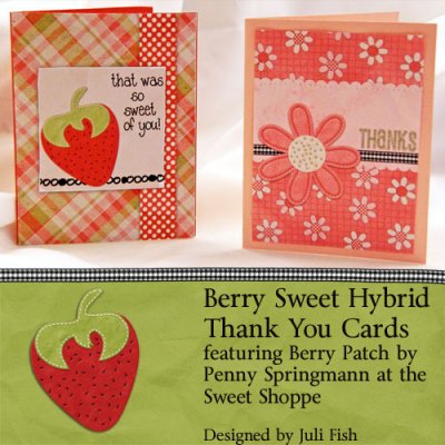 Hybrid - Berry Thank You Cards