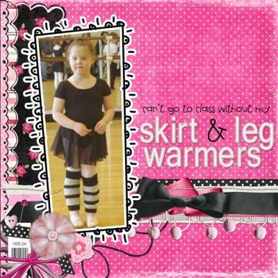 Skirt and Leg Warmers (March 21 - Recipe)