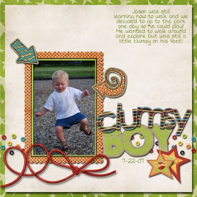 Clumsy Boy