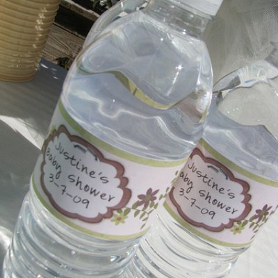 Water Bottle Labels