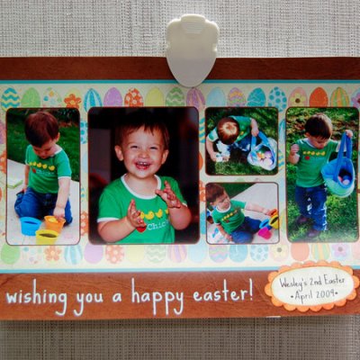 Hybrid Easter card