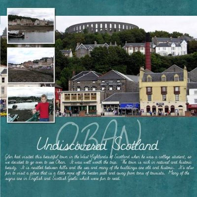 Oban ~ Undiscovered Scotland
