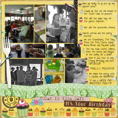 Today is Your Birthday [Party] (May 9 - Scrap Your Day)