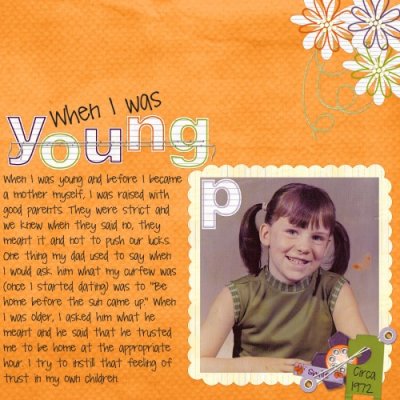 When I was young