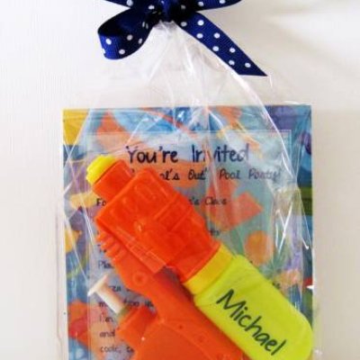 Pool Party Invitations