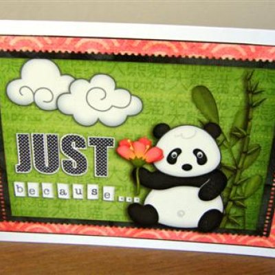 Just Because - card