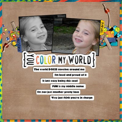 You color my world