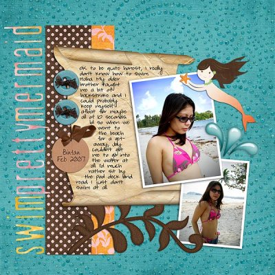 Swim Pretty Mermaid