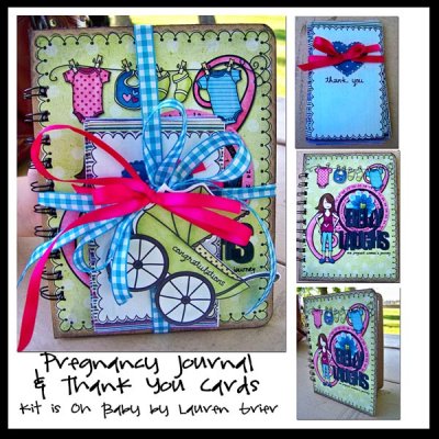 Pregnancy Journal and Thank You's