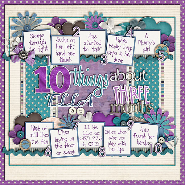 10 Things at Three Months