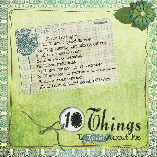 10 Things I Love About Me