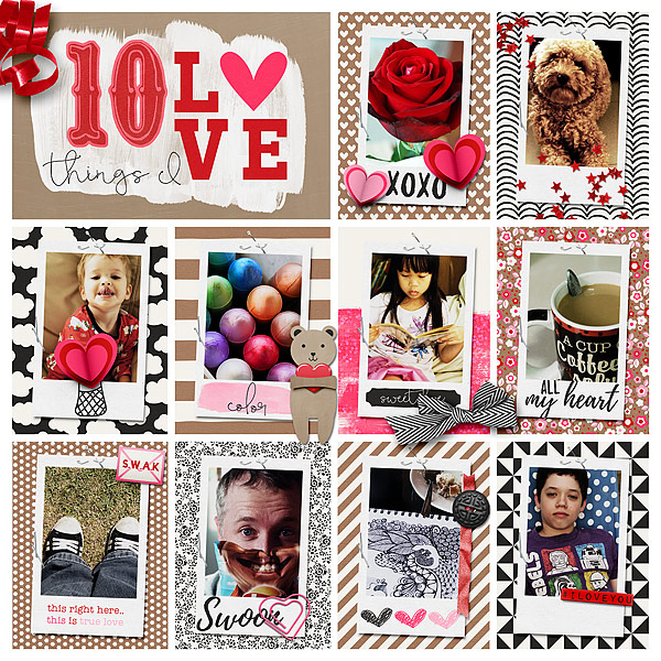 10 things I LOVE