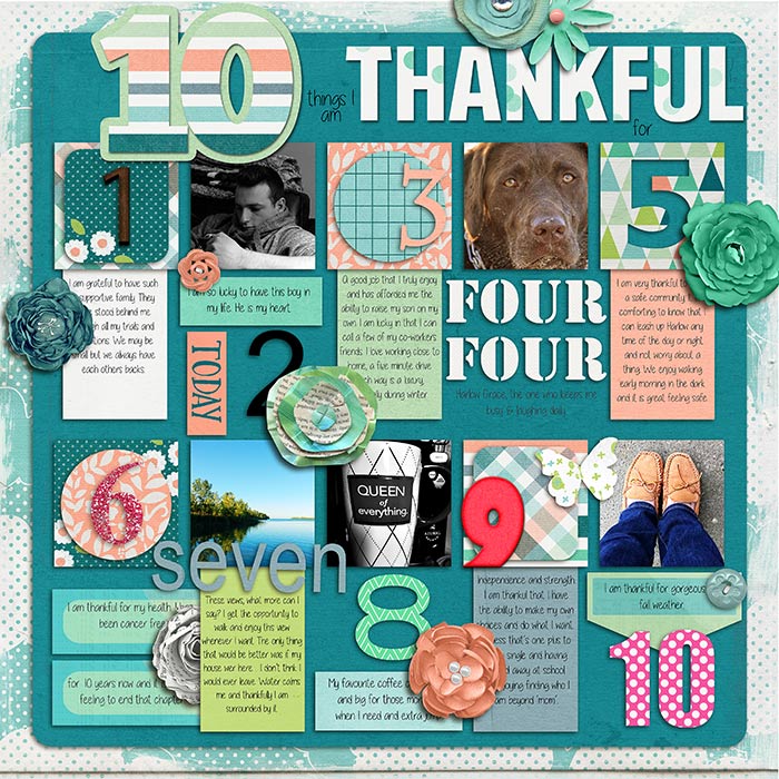 10 Things Thankful