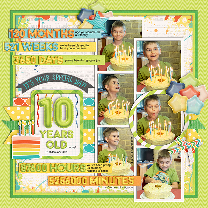 10 Years Old Today