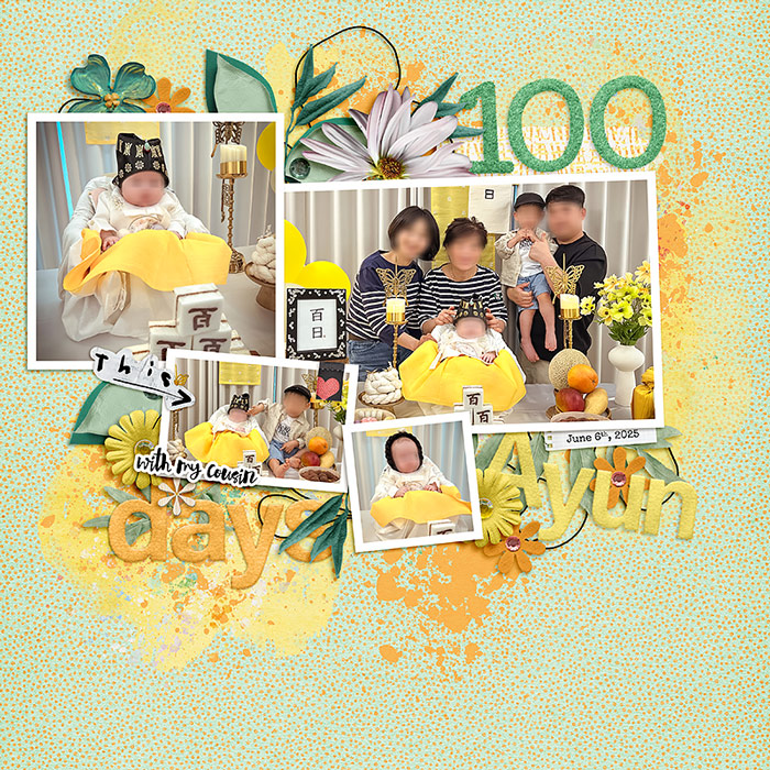 100 days photo shoot