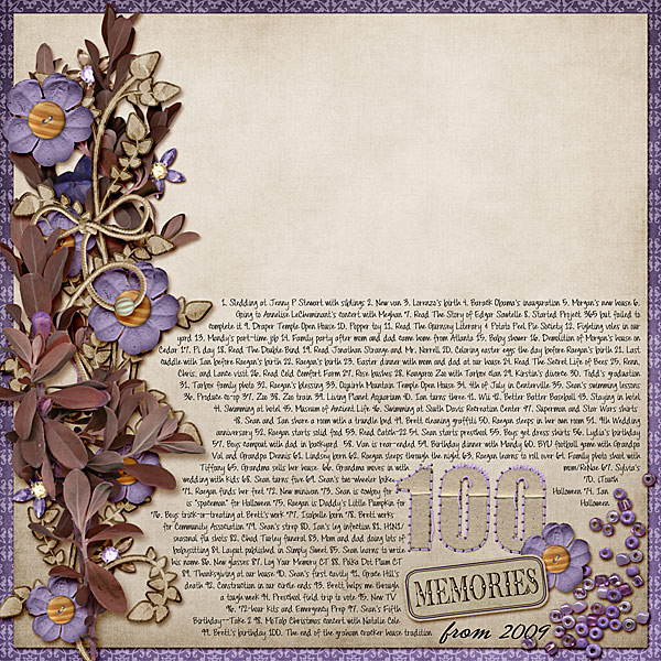 100 Memories from 2009