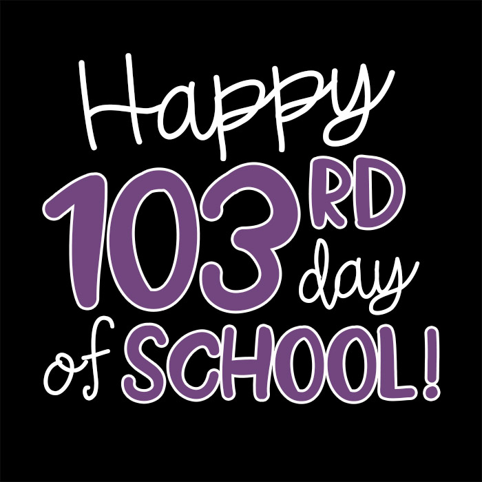 103rd Day of School T-Shirt