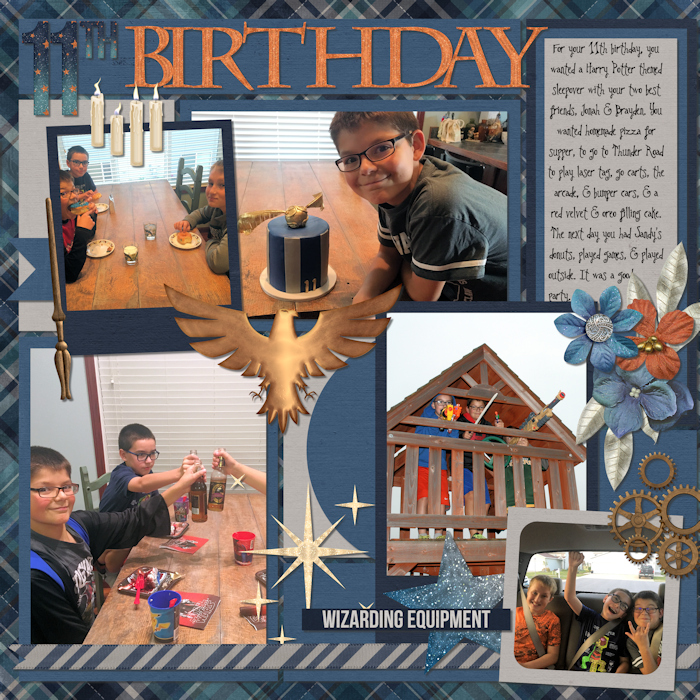 11th Birthday Page 1
