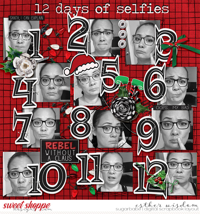 12 Days of Selfies